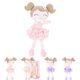 thumbnail image 1 of Gloveleya Princess Tutu Doll Primera muñeca bebé para niñas Muñecas Suaves Vestido Rosa Perfecto para niñas de 1 a 4 años con Bolsa de Regalo de 14 Pulgadas, 1 of 5