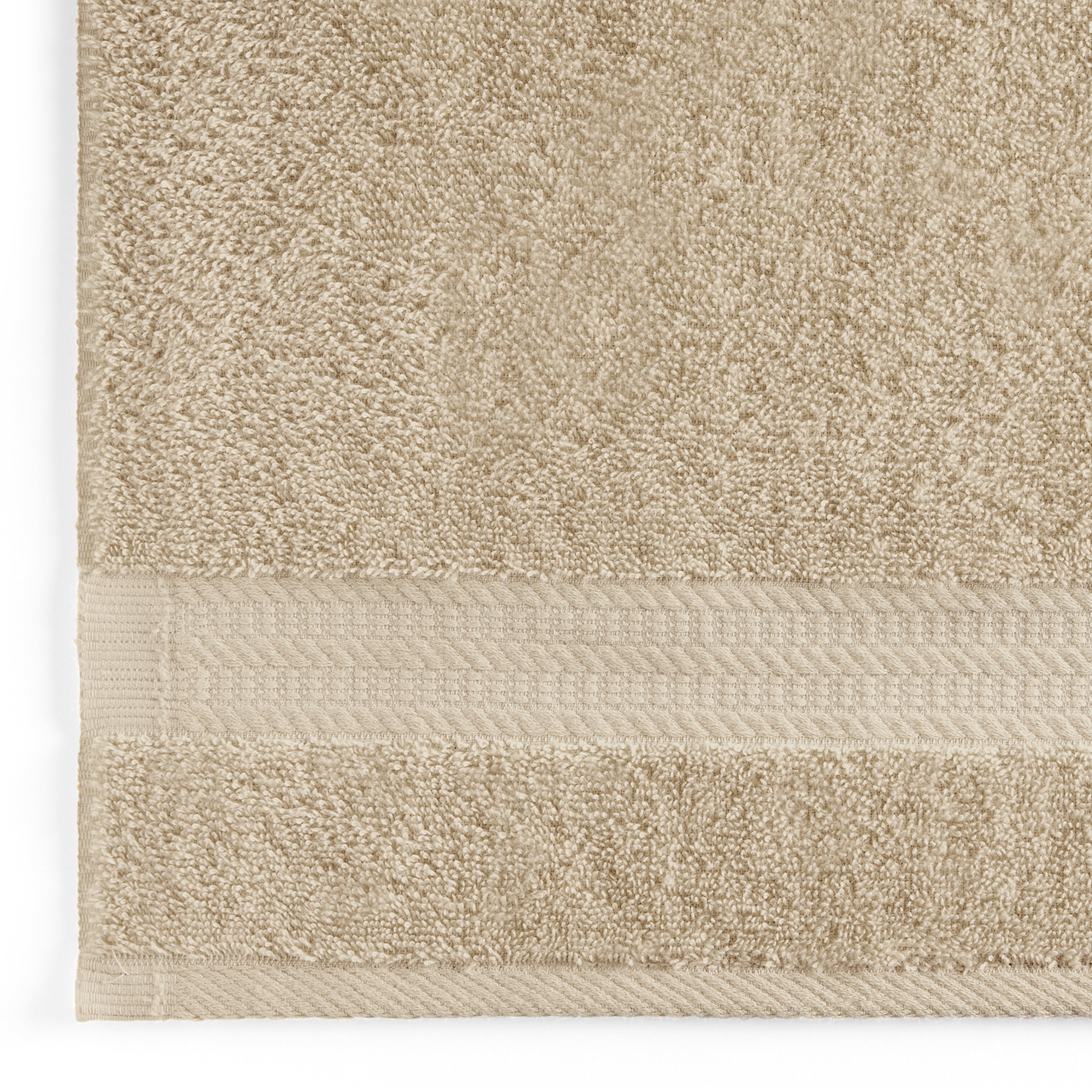 Better Homes & Gardens 6-Piece Bath Set, Solid Tan