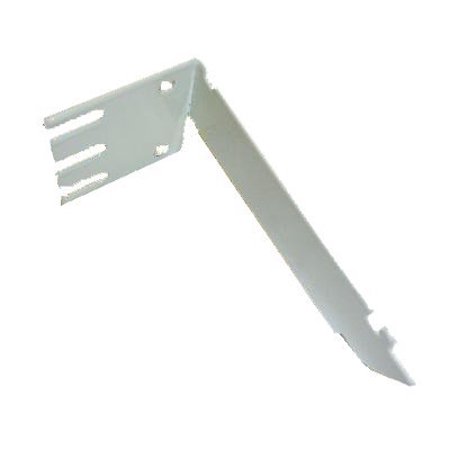 3 Inch Extended Curtain Rod Valance Brackets White 1 Pair