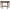 Walnut Stain, variant on International Caravan ZM-3803-AW Windsor Hand-Carved Half Moon Console Table, Antique White
