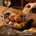 thumbnail image 7 of 2PCS Crisper Stainless Steel Rack Compatible with Ninja Glass Air Fryer, Air Fryer Accessories for Ninja Crispi Air Fryer FN101 Ninja Crispi Pro Air Fryer AS101, 7 of 7