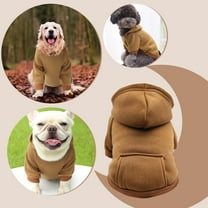 LowProfile Cute Pet Clothes Dog Hoodie With Pocket - Fall Winter Warm Sweater Puppy Clothes For Small Medium Dogs Boy Girl
