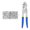 300 pieces, variant on Cable End Swaging Pliers Aluminum Sleeve Set up to 2mm for Rope Fastening, Workshop Tasks Utility
