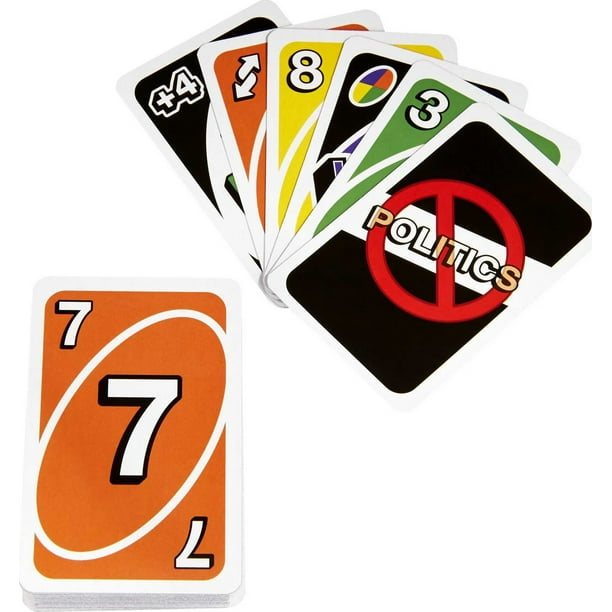 Uno Card Game For Kids, Adults & Game Night, Original Game Of Matching  Colors & Numbers - Walmart.Com