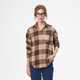 thumbnail image 1 of Camisa informal a cuadros para mujer, blusa holgada de manga larga, ropa de Boutique, novedad de otoño, 2023, 1 of 4