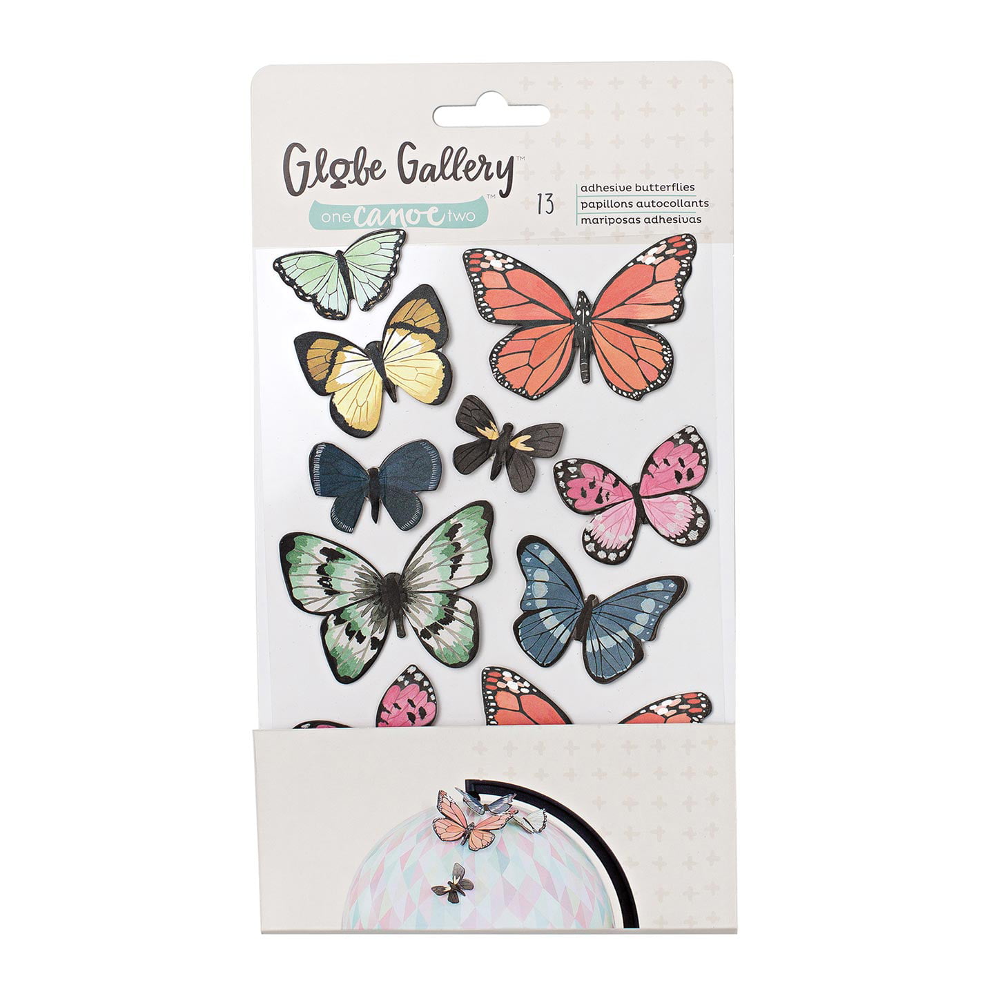 1canoe2 3D Butterfly Stickers: Assorted Sizes, 13 pack - Walmart.com