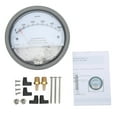 thumbnail image 1 of Manómetro de presión diferencial de alta precisión con dial NPT de 1/8 pulg. de aluminio para electrónica, 1 of 14