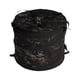 thumbnail image 5 of Papelera de reciclaje con cerradura de clavo de tierra, papelera plegable para acampar camuflaje negro, 5 of 9