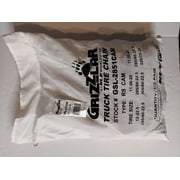 Grizzlar GSL-2851CAM Truck Ladder V-Bar CAM Link Alloy Tire Chains 11.50-20 12-22.5 12.5-22.5 285/80-24.5 295/80-22.5 305/80-22.5