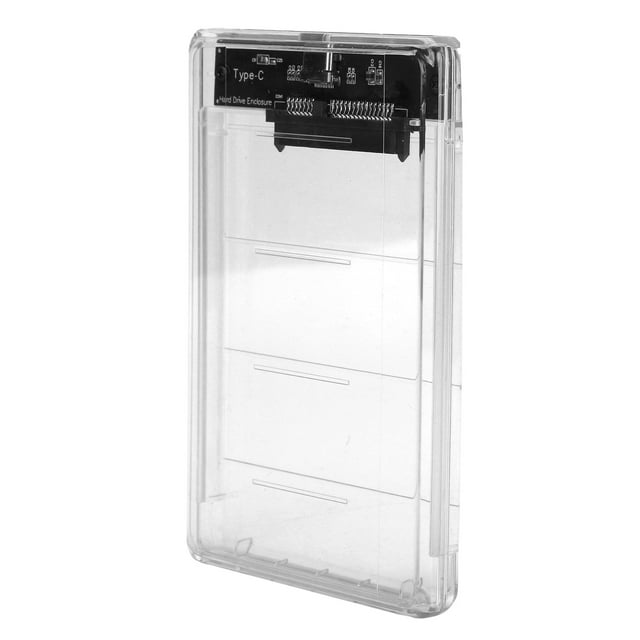 Fdit Hard Driver Case,External Hard Drive Case,Hard Disk Case 2.5 Inch Type‑C To Mobile 3.1 High‑Speed Computer Hard Drive Enclosures For SSD HDD To USB