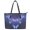 Butterfly, variant on POLERO Owl Large Capacity Curved Leather Bag, PU Leather Handbag Zippered Saddle Handbag for Shopping Work