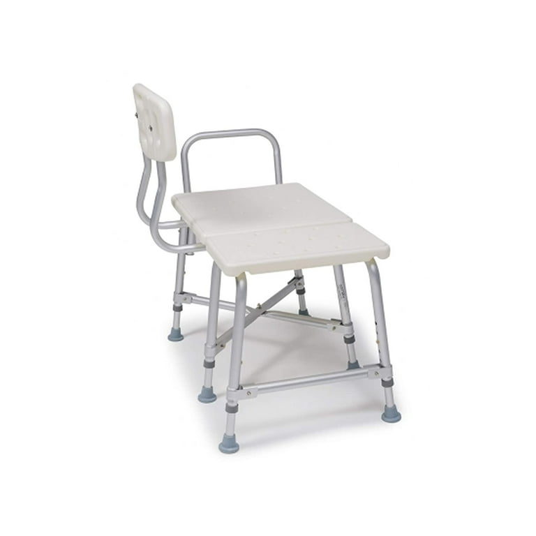 Graham Field Lumex Bariatric Transfer Shower Bench Seat Medical Bath Chair for Seniors Handicap Assist Equipment Walmart