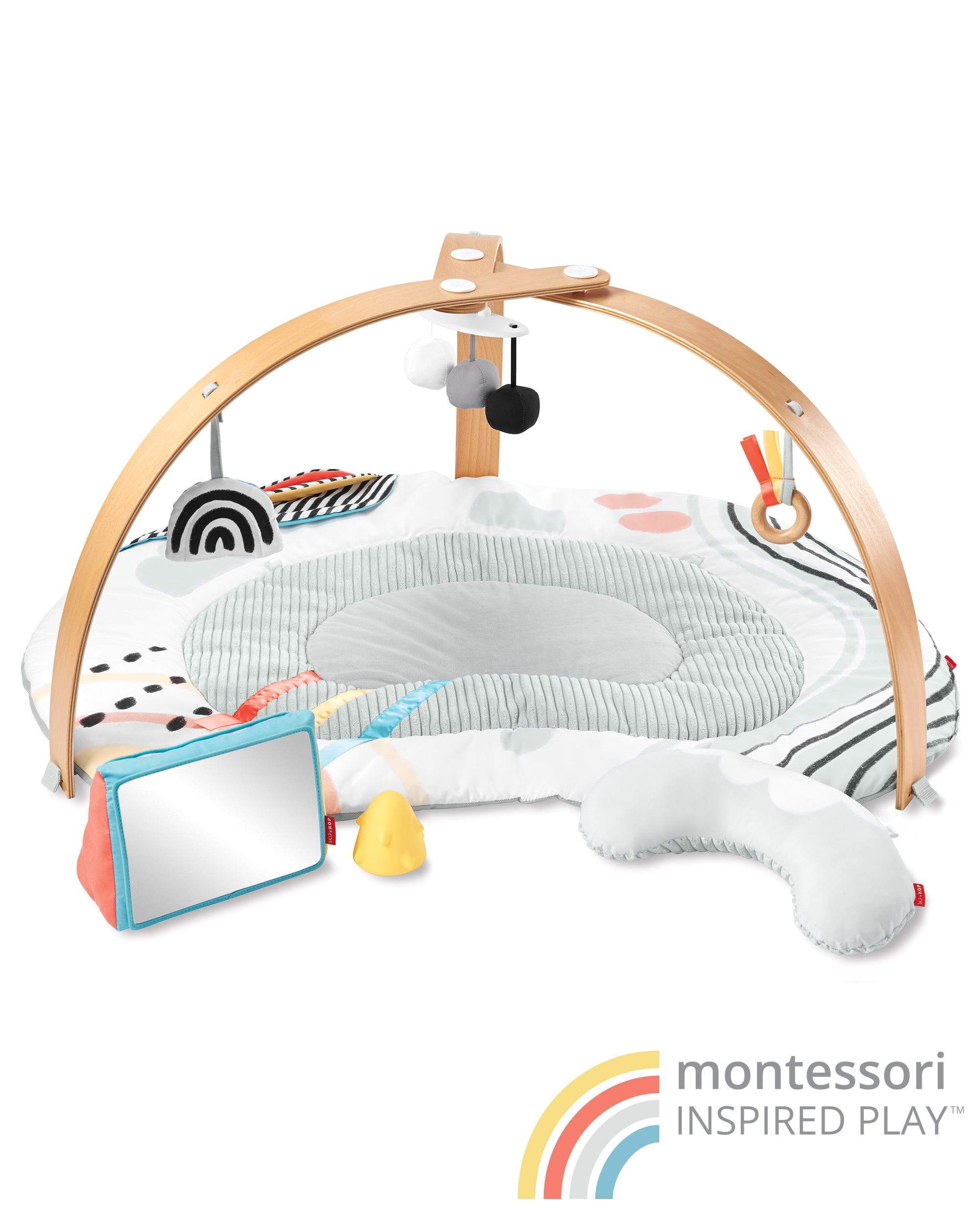 Skip Hop Discoverosity Montessori-Inspired Baby Play Gym for Ages 0-2 years