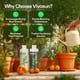 thumbnail image 3 of Kit de Nutrientes Líquidos VIVOSUN Base A & B 240 mL para Plantas, 3 of 8