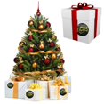 thumbnail image 4 of stanreset 500Pcs/Roll 3.8cm Christmas Stickers Round Envelope Gift Cards Package Seal Labels, 4 of 6
