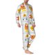 thumbnail image 2 of Balery Construction Equipments Worker Pijama para Hombre de Dos Piezas con Manga Larga, Conjunto de Dormir y Descanso Suave con Bolsillos-Medium, 2 of 7