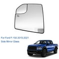 thumbnail image 1 of POSSBAY Fit Ford F-150 2015-2021 Left Hand Replacement Driver Side Mirror Glass Heated, 1 of 5