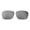 Titanium Mirror Coated - Polarized, variant on Walleva Brown Polarized Replacement Lenses for Maui Jim Kawika Sunglasses