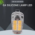 thumbnail image 4 of Rollbacks & More 10PCS G4 LED Bulb AC/DC12V-24V 3W Light 20LED 360 Beam Angle 2835SMD Replace 30W ,Warm White, 4 of 8