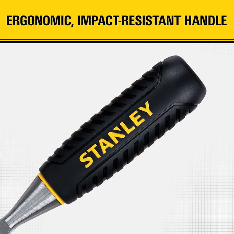 Stanley 3-Piece Wood Chisel Set photo 2