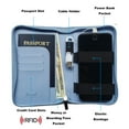 thumbnail image 2 of Phone Charging Passport Holder – Fast Charging Power Bank, RFID Blocking Travel Wallet, 13 Variations, Travel Accessories (Sky Blue), 2 of 6