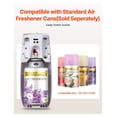thumbnail image 2 of Automatic Air Freshener Dispenser 4-Pack, Battery Operated, Adjustable Settings, Wall Mount/Free Standing, for Home, Office, Bathroom - White, 2 of 6