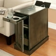 thumbnail image 4 of Furniture of America Julene Storage End Table with USB, Gray, 4 of 10