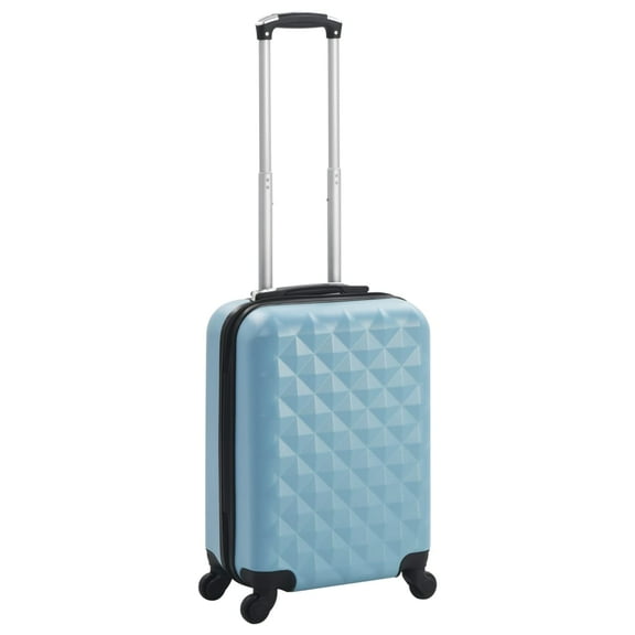 vidaXL Hardcase Trolley Blue ABS