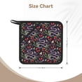 thumbnail image 3 of Sikiie Snakes And Snake Fruit Pot Holders Kitchen Insulation Mats Heat Resistant Pot-Holder Oven Anti-Scald Pads for Cooking Baking, 7.1*7.1inch, 3 of 8
