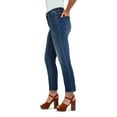 thumbnail image 3 of Jordache Women's High Rise Straight Jeans, Sizes 2-22, 3 of 4