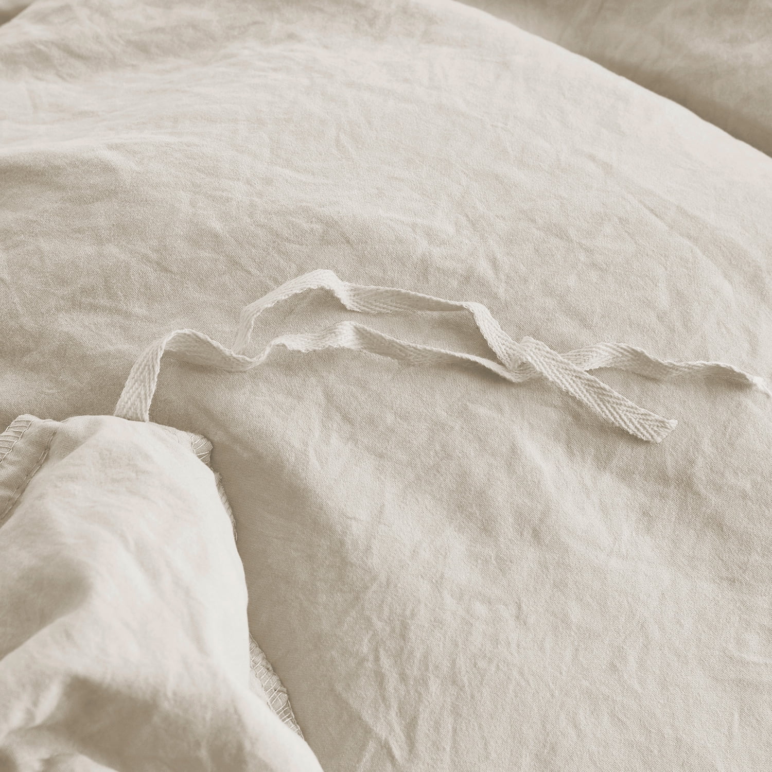 HIG 3 Piece Vintage Duvet Cover Set, Ultra Soft Pre-washed Microfiber, Camel, King