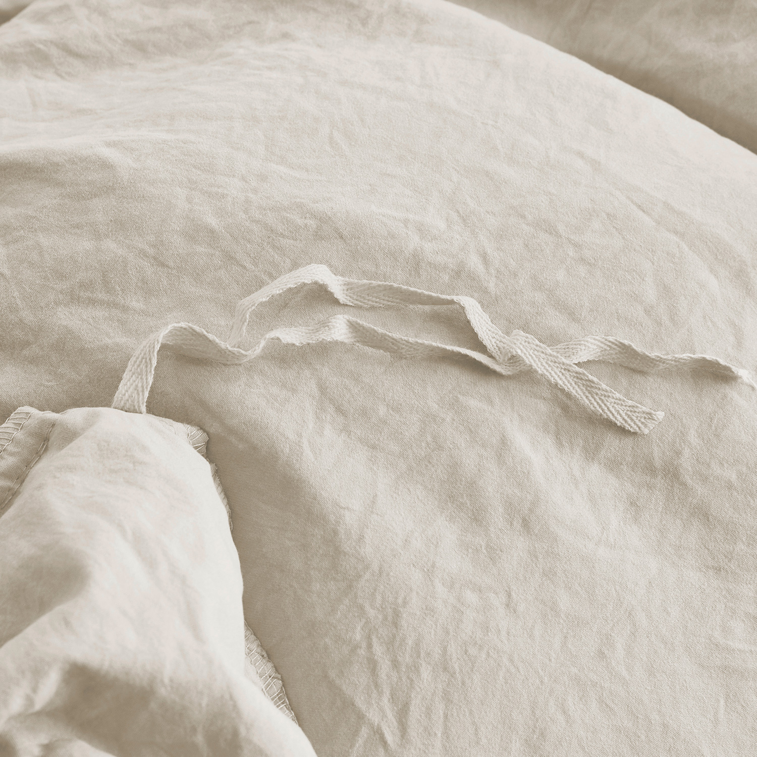 HIG 3-Piece Vintage Duvet Cover Set, King, Camel photo 5