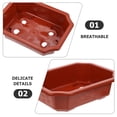 thumbnail image 3 of MasteelfCA 12Pcs Balcony Plant Container Home Decorative Small Flower Pots Thickened Flower Planter, 3 of 9