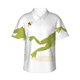 thumbnail image 1 of Balery Hunting Frog Camisas hawaianas de manga corta para hombre, camisas playeras de corte holgado, camisas de vacaciones con botones,Small, 1 of 7