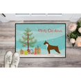 thumbnail image 3 of Carolines Treasures CK3526JMAT Boxer Christmas Tree Door Mat Indoor Rug or Outdoor Welcome Mat 24x36 Doormat 36"L x 24"W, 3 of 4