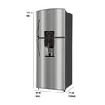 thumbnail image 3 of Refrigerador Automático 300 L Inox Mabe - RMA300FZMRX0, 3 of 4