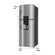 thumbnail image 3 of Refrigerador Automático 300 L Inox Mabe - RMA300FZMRX0, 3 of 4