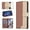 Brown, variant on Wallet Case for Samsung Galaxy S23 Ultra, RFID Blocking Credit Card Holder, Premium Splice PU Leather Magnetic Clasp Folio Kickstand Flip Shockproof Luxury Cover For Samsung Galaxy S23 Ultra,Black