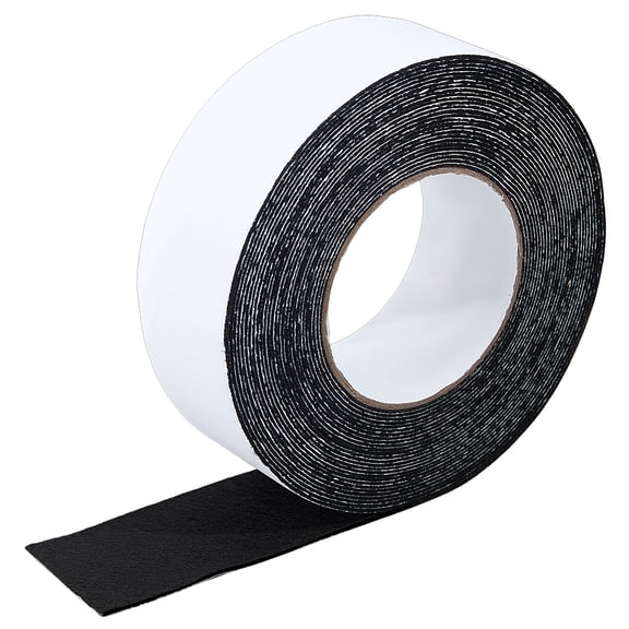 10.94 Yards Self Adhesive Felt Tape 1.97 Inch Black Felt Strips with Adhesive Backing DIY Black