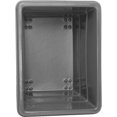 thumbnail image 4 of Global Industrial 800314GY 12 Bushel Steel Chassis Base Gray Plastic Bulk Box Truck, 4 of 4