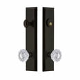 thumbnail image 6 of Grandeur Fifth Avenue Tall Plate Single Cylinder One Piece Knobset with Versailles Knob, 6 of 6