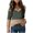 Khaki, variant on zbxnLI Womens Plus Size Shirts V Neck Long Sleeve Shirt Color Block Graphic Tees Ladies Basic Tunic Tops