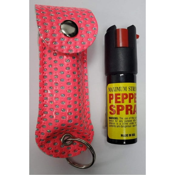 CHEETAH - Cheetah 1/2 oz Keychain Pepper Spray PINK SNAKE