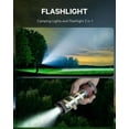 thumbnail image 3 of Emergency Outdoor Camping Lamp Flashlights, Rechargeable LED Camping Lantern Light With Stepless Dimmable, 4 Modes, IPX5 Waterproof, Portable Retro Lanterns for Power Outages Camping Accessories, 3 of 6