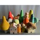 thumbnail image 3 of Juguetes de madera para niños, bloques de construcción nórdicos Pastel, casa de ganchillo apilable, animales, bosque arcoíris, árboles, 3 of 5