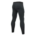 thumbnail image 3 of Clearance Men's Compression Pants Gym Fitness Basketball Breathable Quick Dry Stretch Skinny Sweatpants Trackpants, 3 of 3