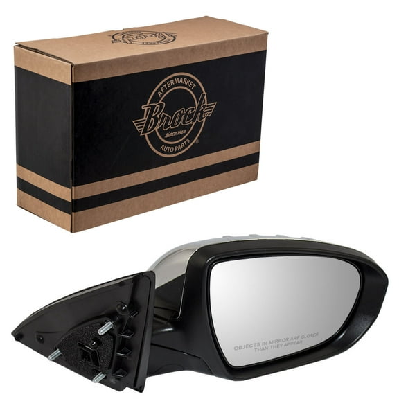 Brock Power Mirror for 2012-2013 Optima Exc Hybrid Turn Signal Indicator Heated Power Fold Right