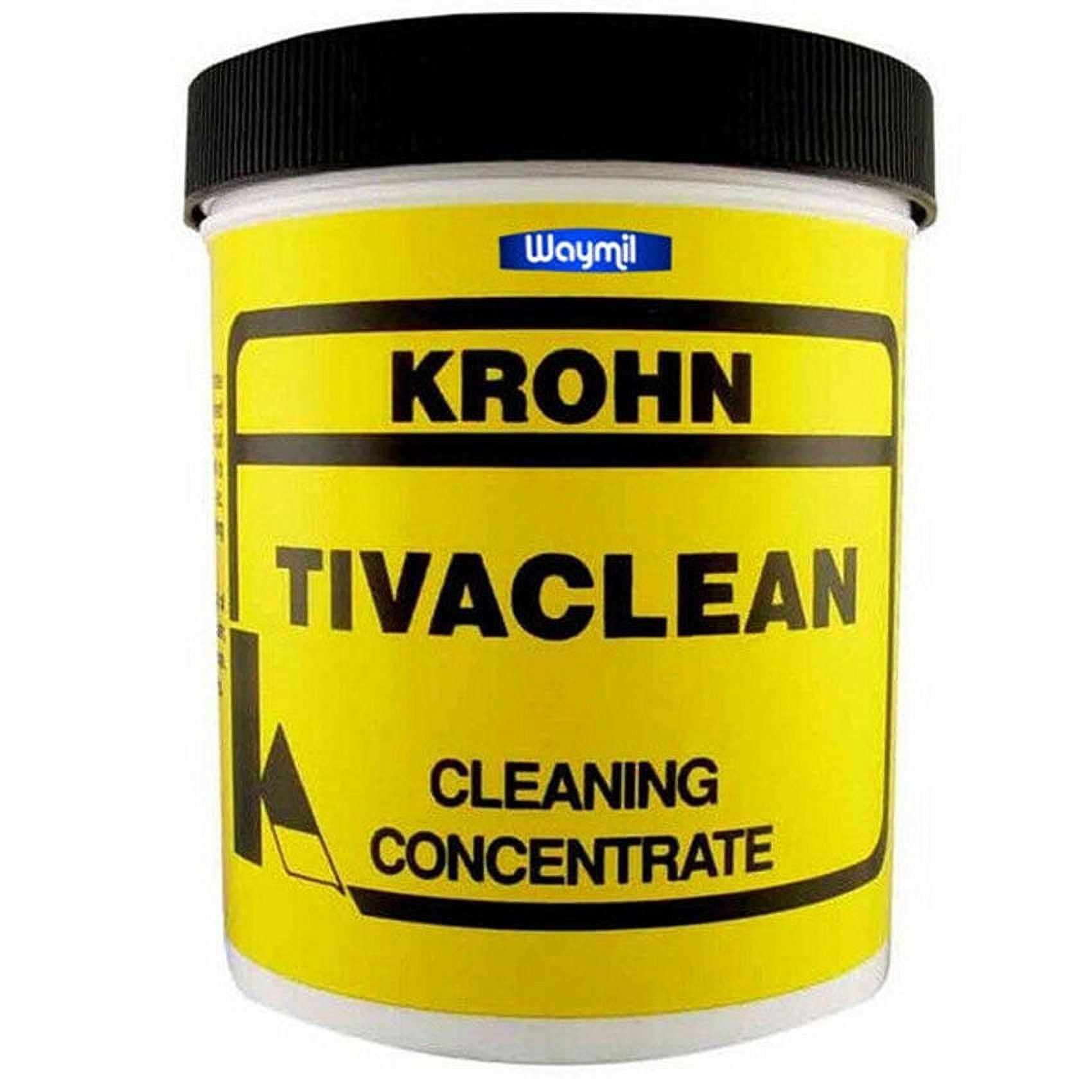KROHN TIVACLEAN Electro Cleaning Concentrate 1 lb Remove Grease Jewelry Plating