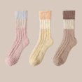 thumbnail image 7 of 3 Pairs Fuzzy Socks Womens Cozy Soft Socks Fluffy Cute Winter Warm Slipper Floor Socks Thicken Coral Velvet Christmas Stocking, 7 of 7