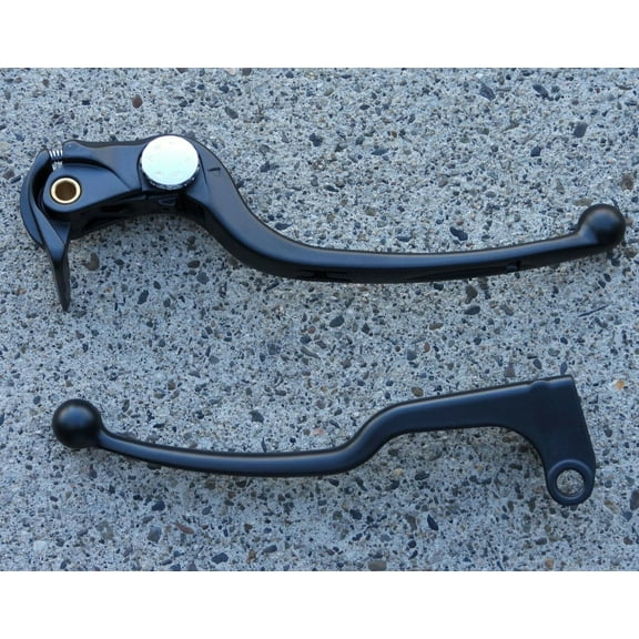 Suzuki GSXR600 GSXR750 GSXR1000 GSXR 600 750 1000 BLACK BRAKE & CLUTCH LEVERS